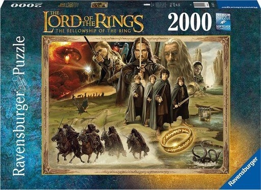 [RAVENSBURGER-169276] 169276 puzzle 2000 lord of the ring