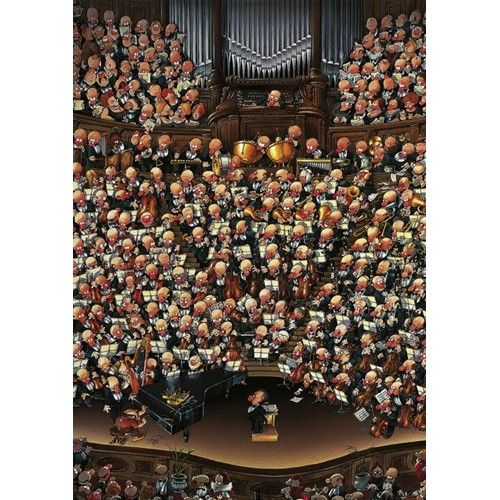 [HOT Sports-8660] heye puzzle 2000p triangle - loup orchestra