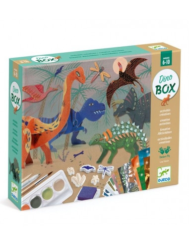 [Djeco-DJ09331] coffret multi activités - dino box