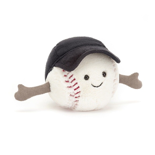 [Jellycat-AS6BS] Balle baseball amuseable sports baseball