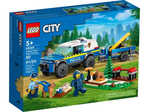 [Lego-60369] Lego city - Le dressage de chiens polociers