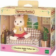 [EPOCH-5013] sylvanian - papa lapin chocolat/salon