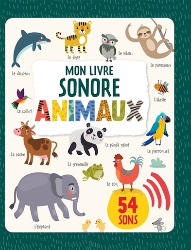 [9782359905533] 1.2.3. Soleil - mon livre sonore animaux