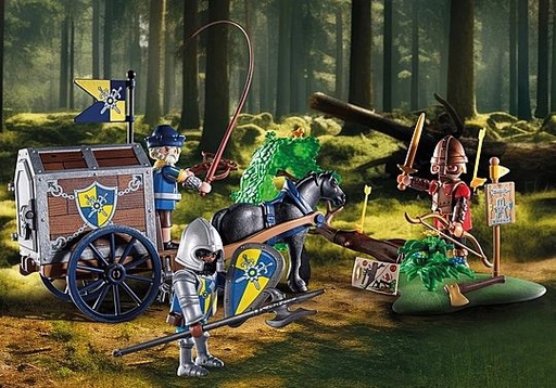 [Playmobil-71484] Convoi de Novelmore avec bandit