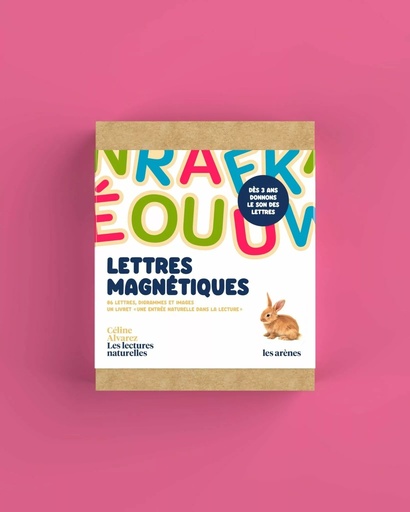 Lettres magnétiques - Céline Alvarez