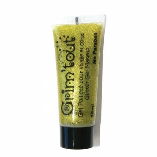 [Puppy-GT41524] maquillage - gel paillete - dore