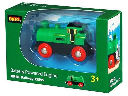 [RAVENSBURGER-33595] 33595 locomotive a pile bi directionelle verte