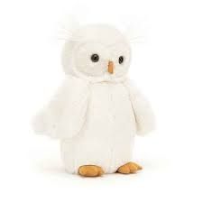 [Jellycat-BAS3OWL] Chouette bashful owl original medium