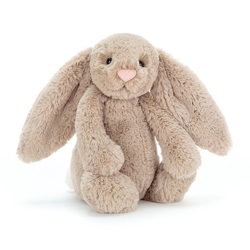 [Jellycat-Bas3bn] Lapin Bashful beige medium