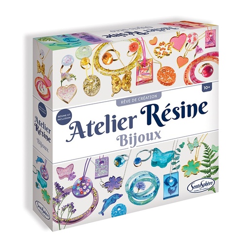 [Asmodee-32837] sentosphere - l'atelier de bijoux resine et inclusion