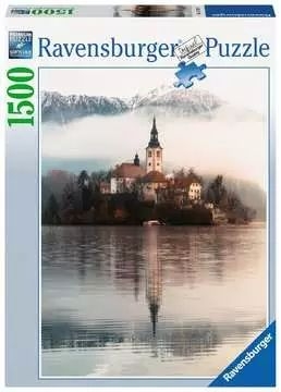 [RAVENSBURGER-174379] Puzzle 1500 pces - L'île des voeux , Bled, Slovenie