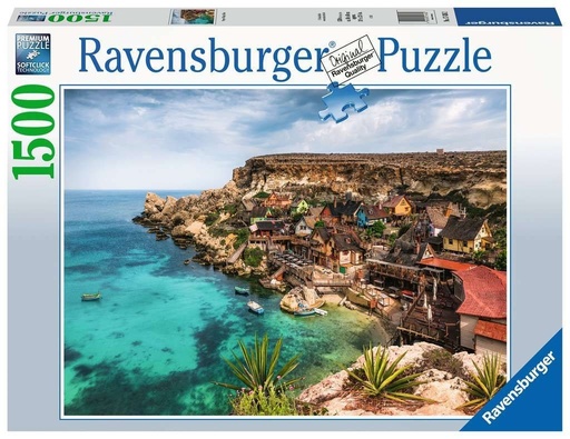 [RAVENSBURGER-174362] Puzzle popeye village, malte 1500pc