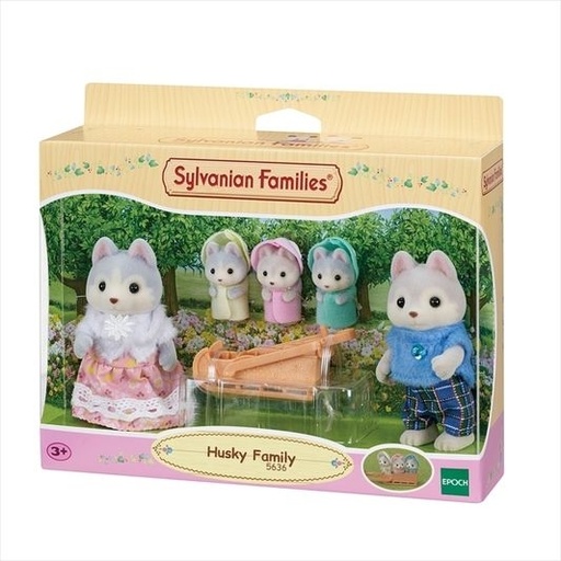 [EPOCH-5636] Sylvanian - Famille husky