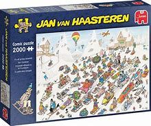 Puzzle JVH 2000 - Descente effrenéee à la montagne