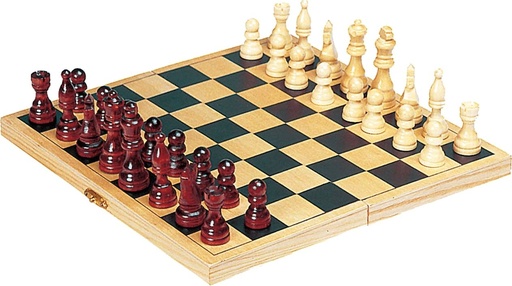 [DAM-56921] jeu d'echecs pliable goki - 30cm