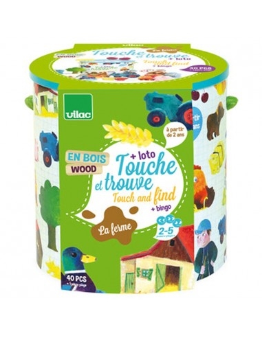 [JPM TOYS-2410] touche et trouve ferme