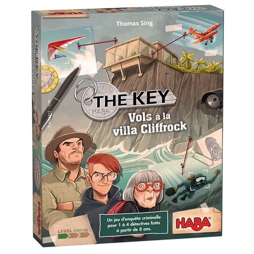 [HABA-1305543002] The key - Vols à la villa cliffrock