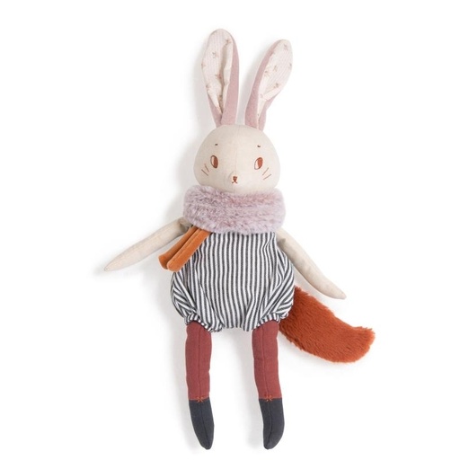 [Moulin Roty-715024] après la pluie - grand lapin plume