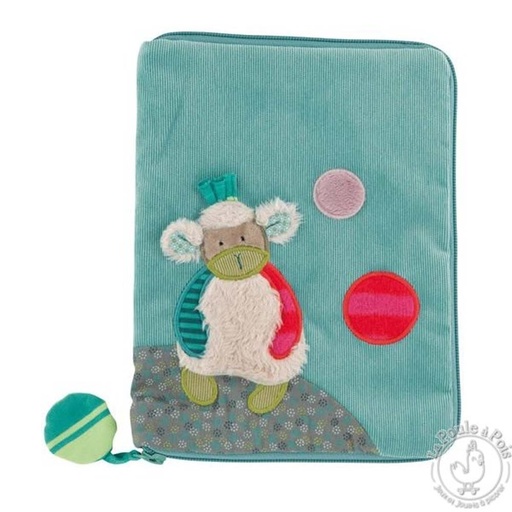 [Moulin Roty-629082] les jolis pas beaux - protege carnet de sante mouton