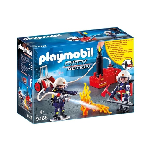 [Playmobil-9468] 9468 pompiers avec materiel incendie