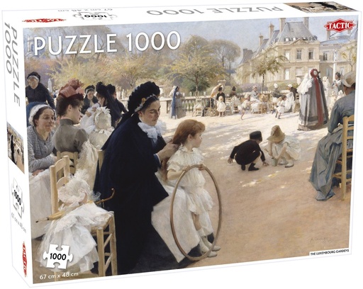 Puzzle 1000pcs-Luxembourg jardins