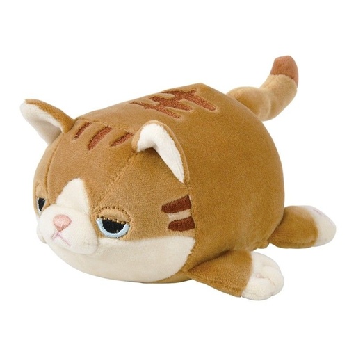 [TROUSSELIER-J15 29] Peluche nemu nemu - MUGI - Chat Brun