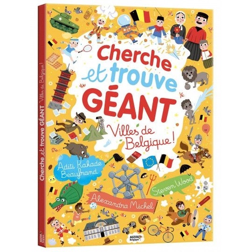 [9782733895078] Cherche et trouve géant - Villes de Belgique