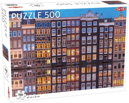 Puzzle 500pcs-Maison amsterdam