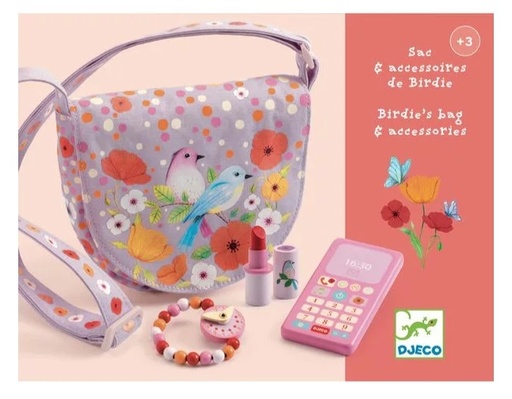 [Djeco-dj06686] imitation - sac et accessoires de birdie