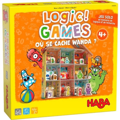 [HABA-1306806003] Logic Games - Où se cache Wanda ?