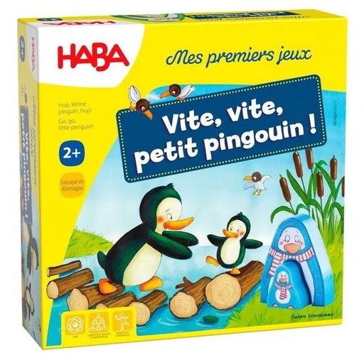 [HABA-1307056003] Mes premiers jeux - vite, vite, petit pingouin