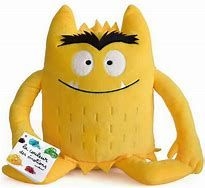 La couleur des émotions - Peluche jaune de la joie