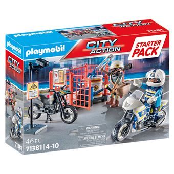 [Playmobil-71381] Starter Pack Police