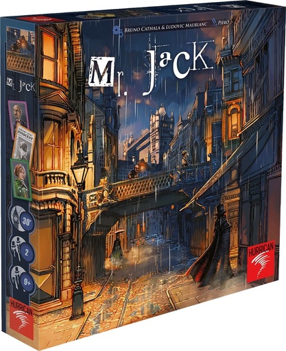 [Asmodee-760031] Mr. Jack - london - edition revisitée