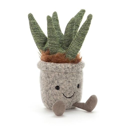 [Jellycat-Ss6A] Silly Succulent Aloe