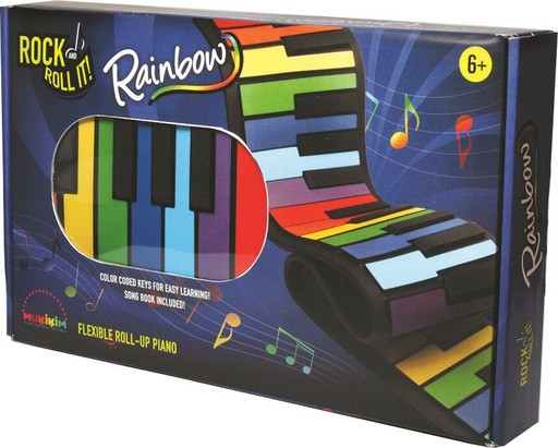 Rock and roll it! rainbow piano