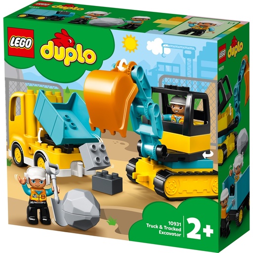 [Lego-10931] Duplo - Le camion et la pelleteuse