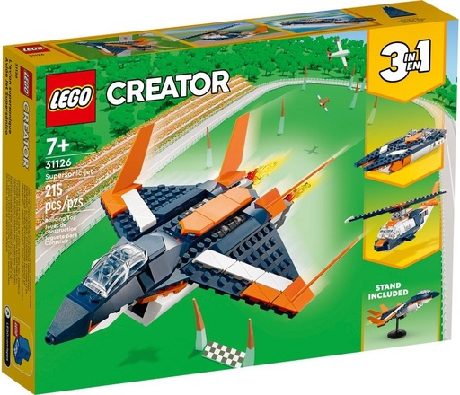 [Lego-31126] Lego creator - L'avion supersonique