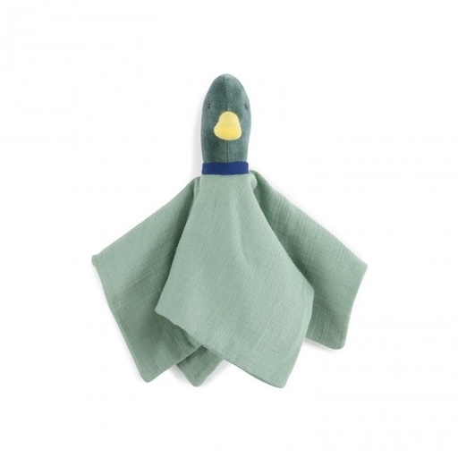 [Moulin Roty-675017] Pomme des bois - doudou lange canard