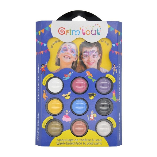 [Puppy-Gt451987] Grim'tout PALETTE 9 COULEURS - LICORNES