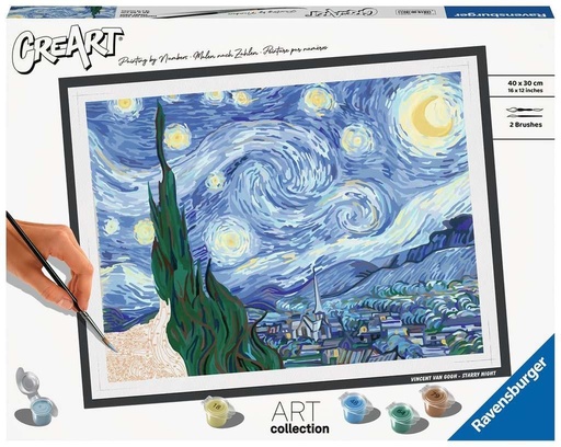 [RAVENSBURGER-235186] Creart - Nuit étoilée - Van Gogh