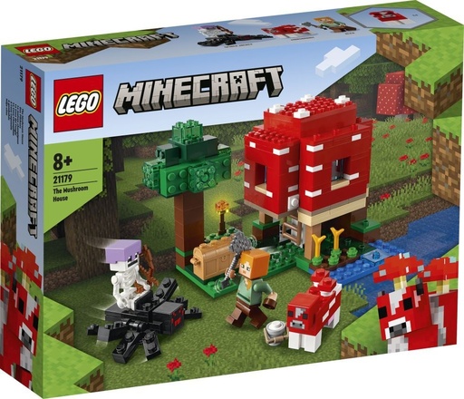 [Lego-21179] lego minecraft - la maison champignon