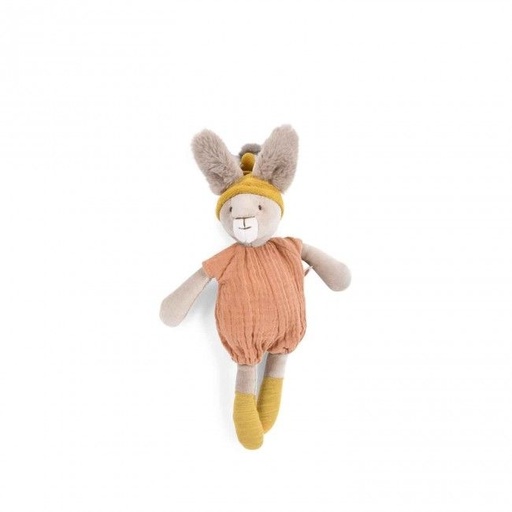 [Moulin Roty-678022] Trois petits lapins - Petit lapin argile