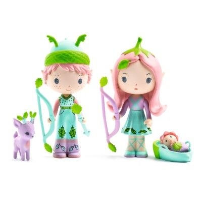 [Djeco-Dj06960] Tinyly figurine - lily & sylvestre