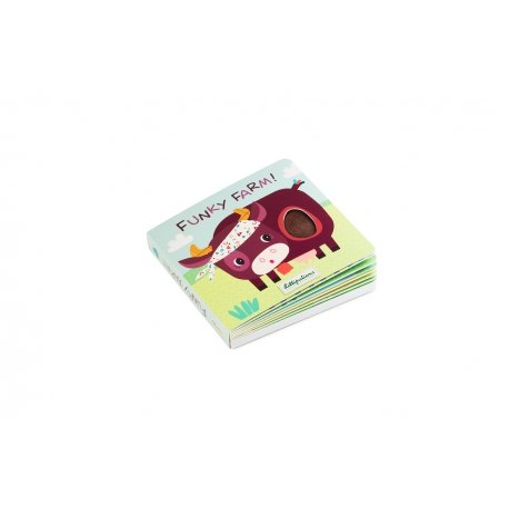 [LILLIPUTIENS-83152] livre tactile et sonore - funky farm