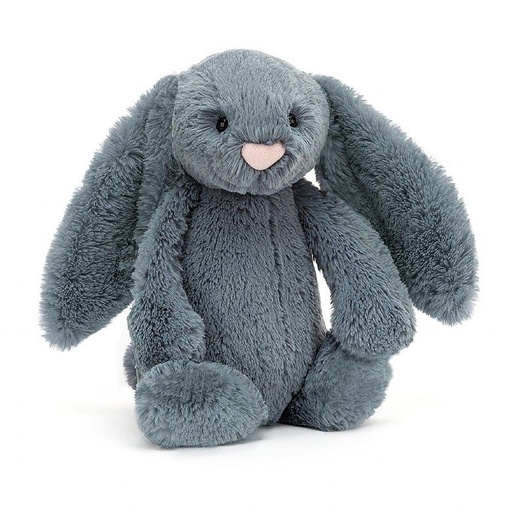 [Jellycat-Bass6duskbn] Bashful petit lapin dusky blue