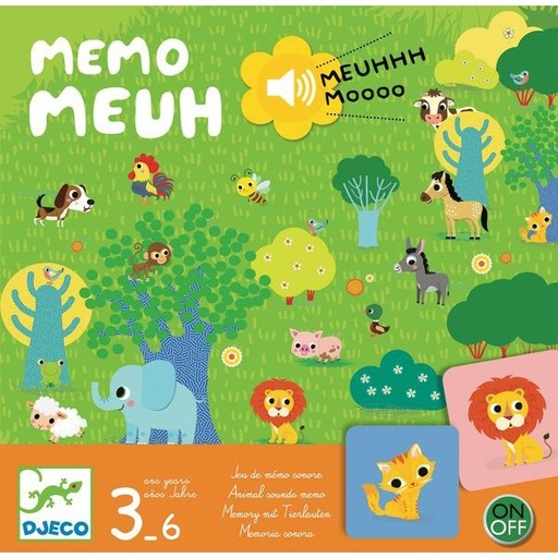 [Djeco-dj08482] Jeu - memo meuh