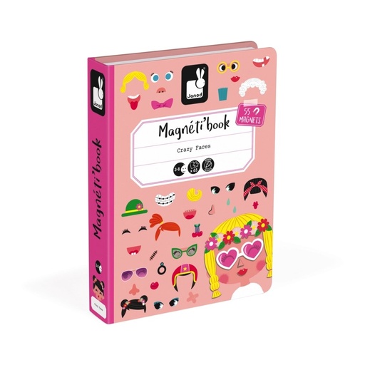 [JURATOYS-02717] magnetibook crazy faces