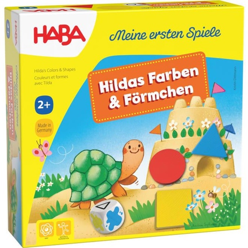 [HABA-1307043003] Mes premiers jeux - Couleurs et formes avec Tilda