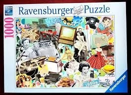 [RAVENSBURGER-173877] Puzzle 1000 pcs - les années 50